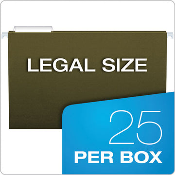 Pendaflex® Standard Green Hanging Folders, Legal Size, 1-3-cut Tab, Standard Green, 25-box freeshipping - TVN Wholesale